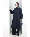 İkili Pantolonlu Takım 8029 Lacivert