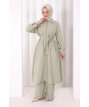 Kap Pantolonlu Takım 7074 Çağla Yeşili