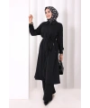 Kap Pantolonlu Takım 7074 Siyah