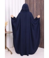 Kapüşonlu Ayrobin Pelerin 70021 Lacivert