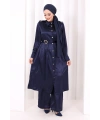 Kemerli İkili Takım 8024 Lacivert