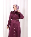 Kemerli İkili Takım 8024 Mürdüm