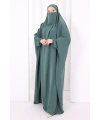 Kendinden Peçeli Sufleli Cilbab 6096 Mint