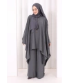 Kolyeli Tunik Pantolon Takım 8026 Antrasit