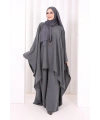 Kolyeli Tunik Pantolon Takım 8026 Antrasit
