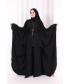 Kolyeli Tunik Pantolon Takım 8026 Siyah