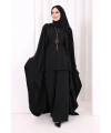 Kolyeli Tunik Pantolon Takım 8026 Siyah