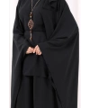 Kolyeli Tunik Pantolon Takım 8026 Siyah