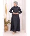 Kot Elbise 7061 Lacivert