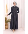 Kot Elbise 7061 Lacivert