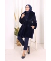 Kürklü Kaban 70062 Lacivert