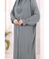 Medine Kendinden Peçeli Sufleli Cilbab 6032 Mint