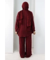 Pantolon Gömlek Takım 8708 Bordo