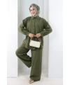 Pantolon Gömlek Takım 8708 Haki