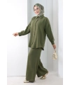 Pantolon Gömlek Takım 8708 Haki