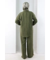 Pantolon Gömlek Takım 8708 Haki