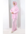 Pantolon Gömlek Takım 8708 Pembe