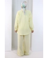 Pantolon Gömlek Takım 8708 Sarı