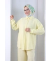 Pantolon Gömlek Takım 8708 Sarı