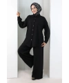 Pantolon Gömlek Takım 8708 Siyah