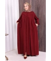 Robalı Britli Ferace 6022 Bordo
