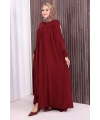 Robalı Britli Ferace 6022 Bordo