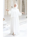 Şallı Namaz Elbisesi 3857 Ekru