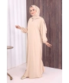 Şallı Namaz Elbisesi 3857 Taş