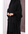 Sufleli Cilbab 6024 Siyah