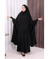 Sufleli Cilbab 6024 Siyah