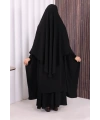 Sufleli Cilbab 6024 Siyah