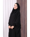 Sufleli Cilbab 6024 Siyah