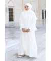Sufleli Namaz Elbisesi 6034 Ekru