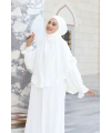 Sufleli Namaz Elbisesi 6034 Ekru