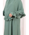 Sufleli Namaz Elbisesi 6034 Mint