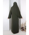 Taşlı Ferace 7091 Haki