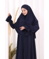 Tek Katlı Dantelli Sufle 6061-3 Lacivert