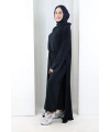 Uzun Hırkalı Üçlü Takım 8713 Lacivert