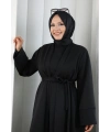 Uzun Hırkalı Üçlü Takım 8716 Siyah