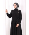 Yandan Bağlamalı İkili Takım 8019 Siyah
