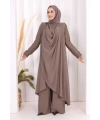 Yelekli Pantolon Takım 8012 Duman