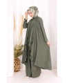 Yelekli Pantolon Takım 8012 Haki