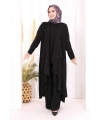 Yelekli Pantolon Takım 8012 Siyah