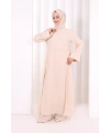 Yırtmaçlı Tunik Üçlü Takım 8035 Taş
