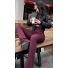 Bordo İspanyol Paça Oysho Tayt