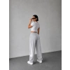 Gri Nk Stoperli Oversize Unisex Eşofman
