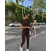 Kahve Alo Arabiyeli Taytlı Takım