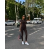 Kahve Alo Arabiyeli Taytlı Takım
