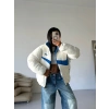 Mavi Nk Oversize Unisex Çift Taraflı Mont