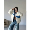 Mavi Nk Oversize Unisex Çift Taraflı Mont